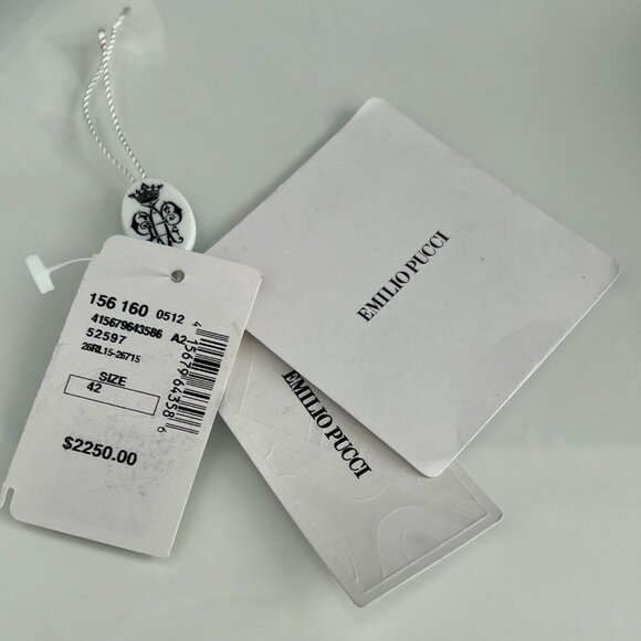 EMILIO PUCCI BLUSH LACE BELTED DRESS SIZE IT 42 / US 8 NWOTS! - Picture 15 of 15